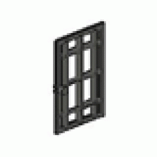 Part 4611 Dark Gray Door 1 x 6 x 7 Barred